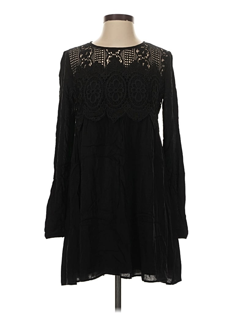 Pre-owned Xhilaration Casual Dress In Black