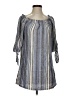 Maven West 100% Linen Gray 3/4 Sleeve Blouse Size XS - photo 1