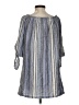 Maven West 100% Linen Gray 3/4 Sleeve Blouse Size XS - photo 2
