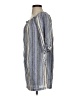 Maven West 100% Linen Gray 3/4 Sleeve Blouse Size XS - photo 5