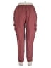 Assorted Brands Solid Burgundy Casual Pants Size XL - photo 2