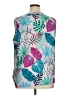 Violet & Claire 100% Polyester Tropical Teal Sleeveless Blouse Size XL - photo 2