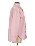 Universal Thread 100% Cotton Color Block Pink Long Sleeve Button-Down Shirt Size S - photo 4