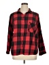 Divided by H&M Plaid Red Long Sleeve Button-Down Shirt Size XL - photo 1