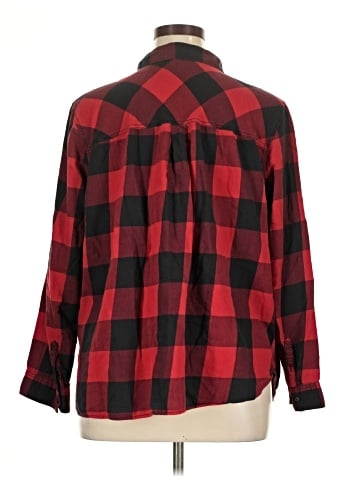 Divided by H&M Long Sleeve Button-Down Shirt (view 2)