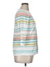 Talbots Outlet 100% Cotton Stripes White Pullover Sweater Size 0X - photo 4