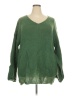 Unbranded 100% Polyester Green Pullover Sweater Size 5X - photo 1