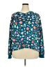 Cuddl Duds Print Teal Pullover Sweater Size XXL - photo 1