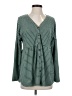 Weekend Suzanne Betro Green Long Sleeve Top Size S - photo 1