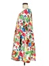 Unbranded 100% Polyester Tropical White Casual Dress Size M - photo 5