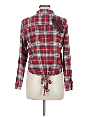 Zara Basic Long Sleeve Button-Down Shirt (view 2)