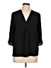 Alison Andrews 100% Polyester Black 3/4 Sleeve Blouse Size L - photo 1