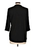 Alison Andrews 100% Polyester Black 3/4 Sleeve Blouse Size L - photo 2