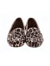 Jon Josef Animal Print Brown Tan Flats Size 7 - photo 2