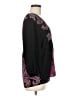 Tibi 100% Silk Black Blouse Size 8 - photo 4