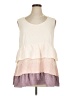 Weekend Suzanne Betro Ivory Sleeveless Blouse Size XL - photo 1