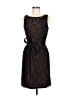 Rabbit Rabbit Rabbit Designs 100% Polyester Tweed Black Cocktail Dress Size 8 - photo 1