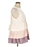 Weekend Suzanne Betro Ivory Sleeveless Blouse Size XL - photo 4