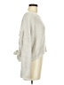 Express Outlet 100% Acrylic Metallic Silver Pullover Sweater Size M - photo 4