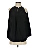 Catherine Malandrino 100% Polyester Black Sleeveless Blouse Size S - photo 1