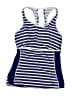 Assorted Brands Stripes Blue Swimsuit Top Size S - photo 1