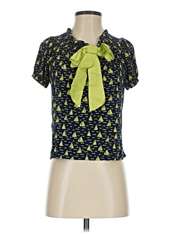 Porridge Short Sleeve Blouse (view 1)