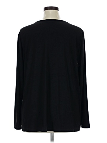 Dennis by Dennis Basso Long Sleeve Top (view 2)