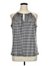 MICHAEL Michael Kors Houndstooth Gray Sleeveless Blouse Size XL - photo 1
