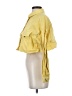 Topshop 100% Cotton Yellow Jacket Size 2 - photo 5