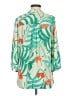Crosby Tropical Green 3/4 Sleeve Blouse Size S - photo 2
