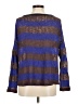 Splendid Chevron-herringbone Blue Pullover Sweater Size M - photo 2