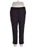 Worthington Solid Purple Dress Pants Size 14S - photo 1
