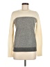 Theory Color Block Gray Pullover Sweater Size M - photo 1