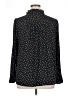 Torrid 100% Polyester Polka Dots Black Long Sleeve Blouse Size 1X Plus (1) - photo 2