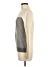 Theory Color Block Gray Pullover Sweater Size M - photo 5