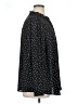 Torrid 100% Polyester Polka Dots Black Long Sleeve Blouse Size 1X Plus (1) - photo 4