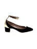 Chloé Color Block Black Leather Block Heel Ankle Strap Pumps Size EU (IT) 37 / US 7 - photo 1