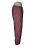 Athleta Solid Burgundy Track Pants Size M - photo 4