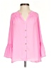 Lilly Pulitzer 100% Polyester Pink 3/4 Sleeve Blouse Size XXS - photo 1