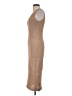 Shein 100% Polyester Tan Cocktail Dress Size 2 - photo 5