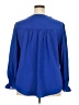 Unbranded 100% Polyester Blue Long Sleeve Blouse Size 2X - photo 2