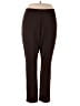 Roaman's Solid Brown Active Pants Size 18 - photo 1