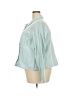 Lane Bryant 100% Cotton Teal Jacket Size 22 - 24 - photo 5