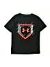 Under Armour 100% Polyester Black Short Sleeve T-Shirt Size 5 - photo 1