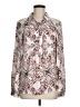 Coco + Jaimeson Paisley Ivory Long Sleeve Blouse Size M - photo 1