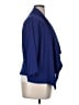 Abollria 100% Polyester Solid Blue Kimono Size XL - photo 4