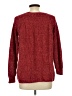 Faded Glory Tweed Red Pullover Sweater Size L - photo 2