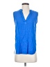 Cloth & Stone 100% Rayon Blue Sleeveless Blouse Size XS - photo 1
