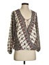 I.N. Studio 100% Polyester Ivory 3/4 Sleeve Blouse Size S (petite) - photo 1