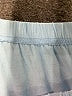 Unbranded Solid Blue Casual Skirt Size XL - photo 4